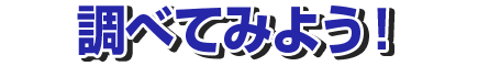 調べてみよう!